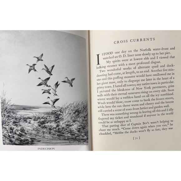 Gunners Dawn Collectors Edition By Roland Clark Hardcover Hunting Waterfowl Art - Picture 14 of 16
